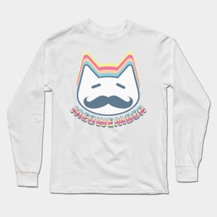 Meow in November or Meowember Long Sleeve T-Shirt